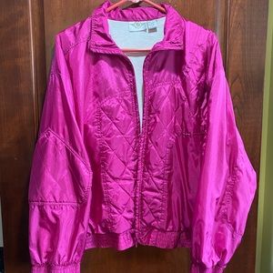 Vintage Womens Track Suit. Jacket and pants.  Size XL.